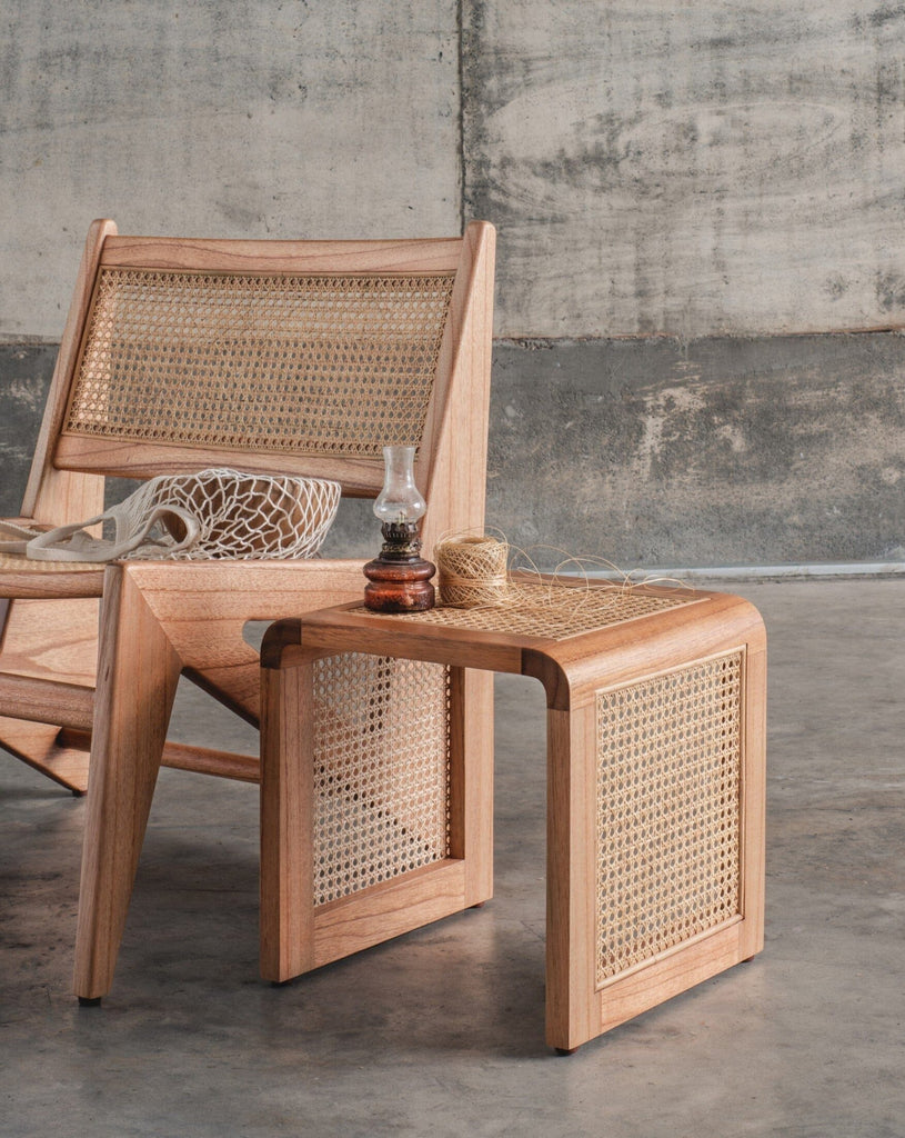 Nimoi Cube | Solid Table bedside Larkwood Furniture 
